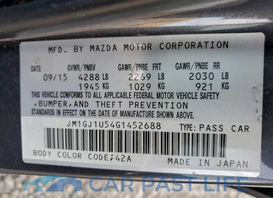 JM1GJ1U54G1452688# 12