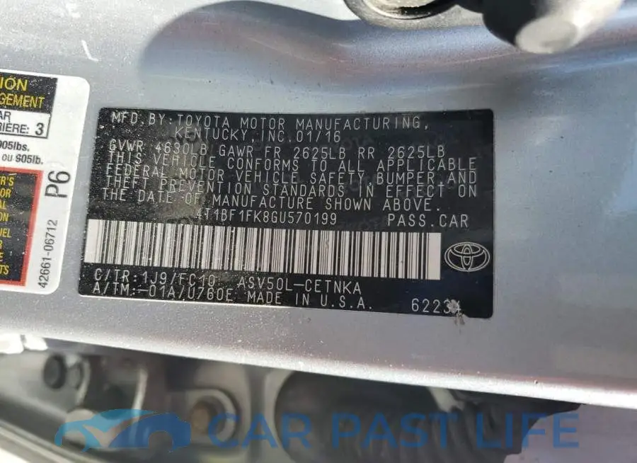 4T1BF1FK8GU570199# 13