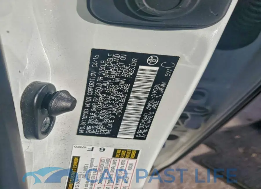 JTDKARFU8G3016458# 12