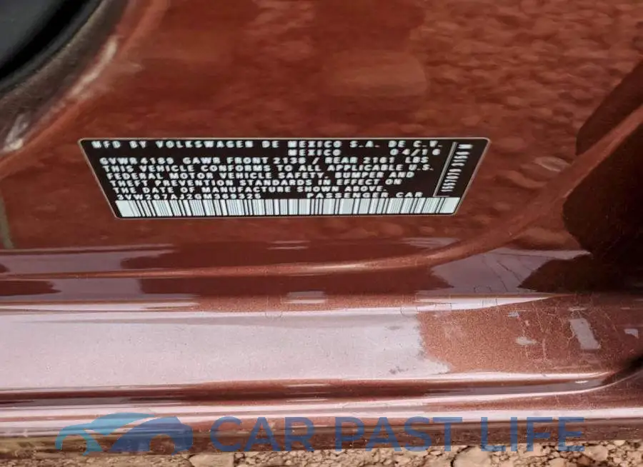 3VW267AJ2GM369325# 12