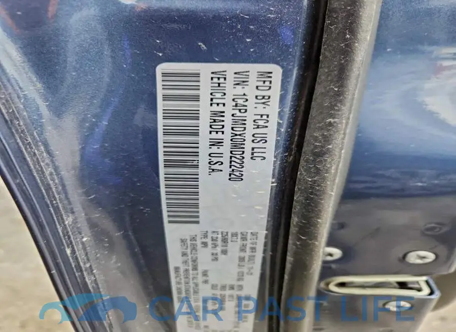 1C4PJMDX0MD222420# 13