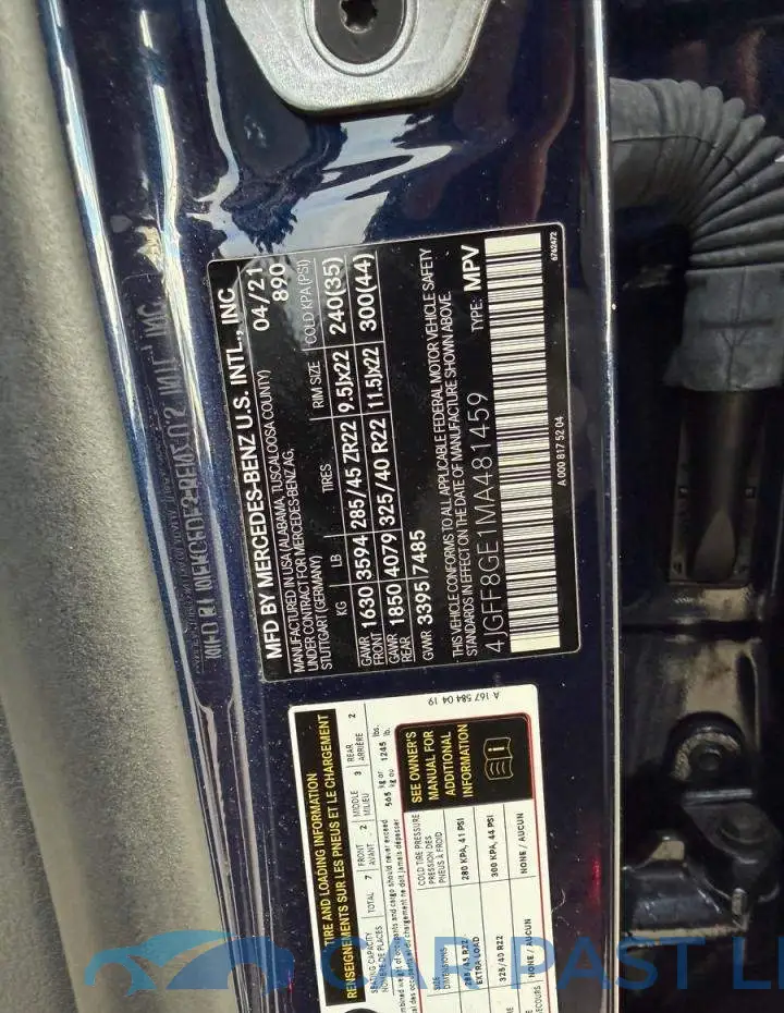 4JGFF8GE1MA481459# 10