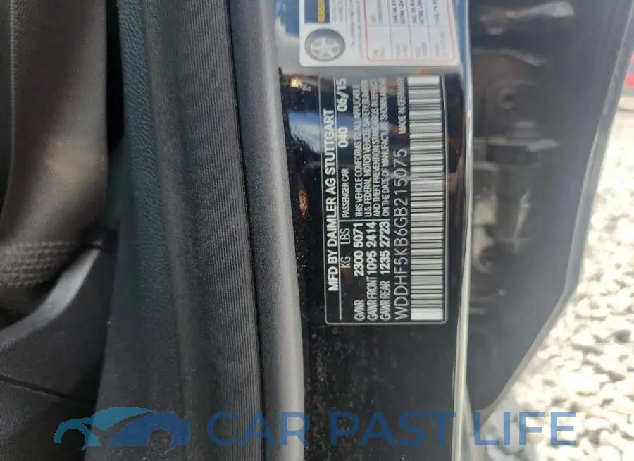 WDDHF5KB6GB215075# 12