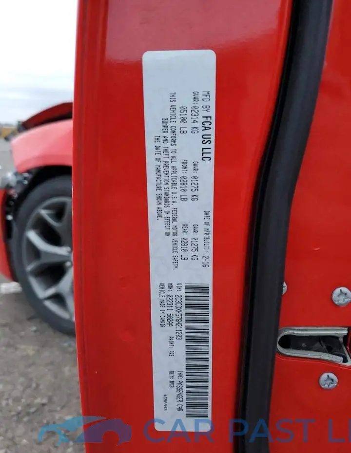 2C3CDXHG7GH211203# 12