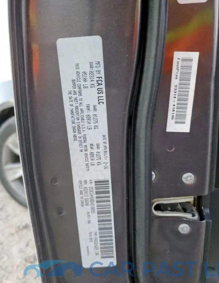 2C3CDXHG8GH218855# 13