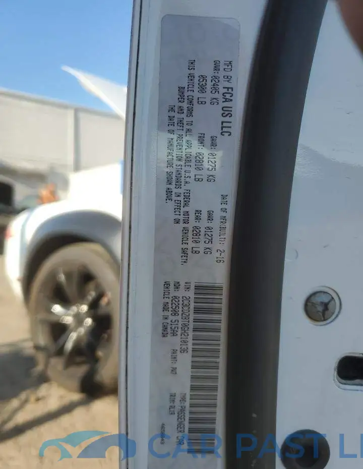 2C3CDZBT0GH210136# 12