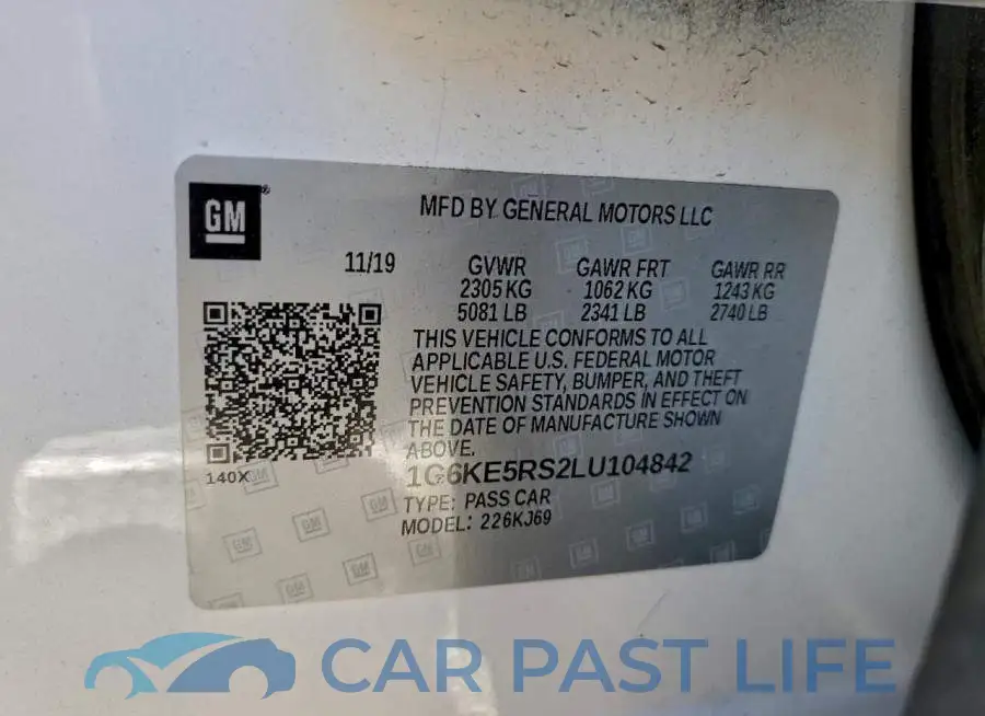 1G6KE5RS2LU104842# 12