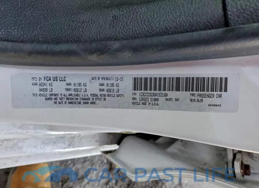 1C3CCCDG3GN163160# 12