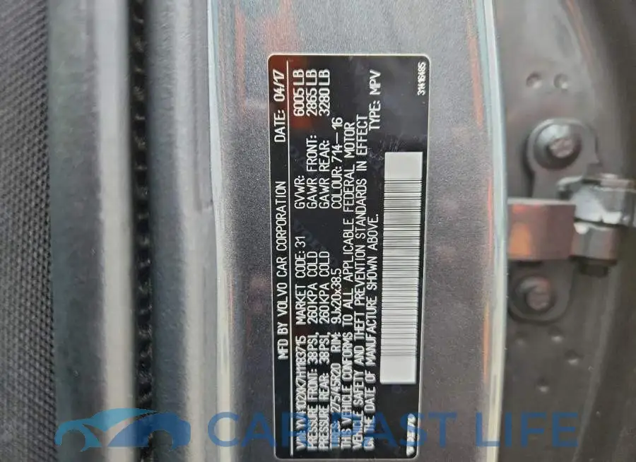 YV4102XK7H1183715# 13