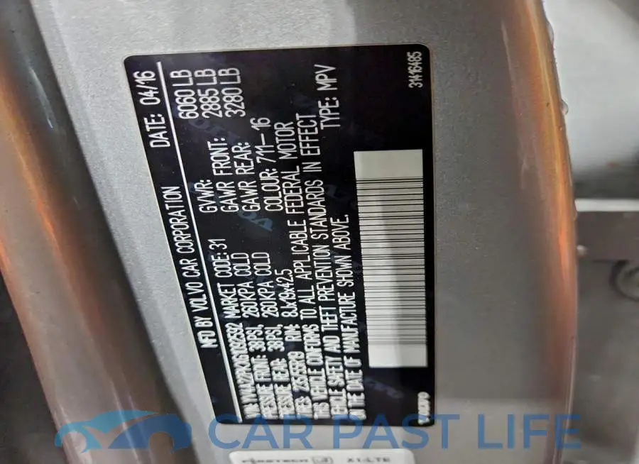 YV4A22PKXG1092592# 13