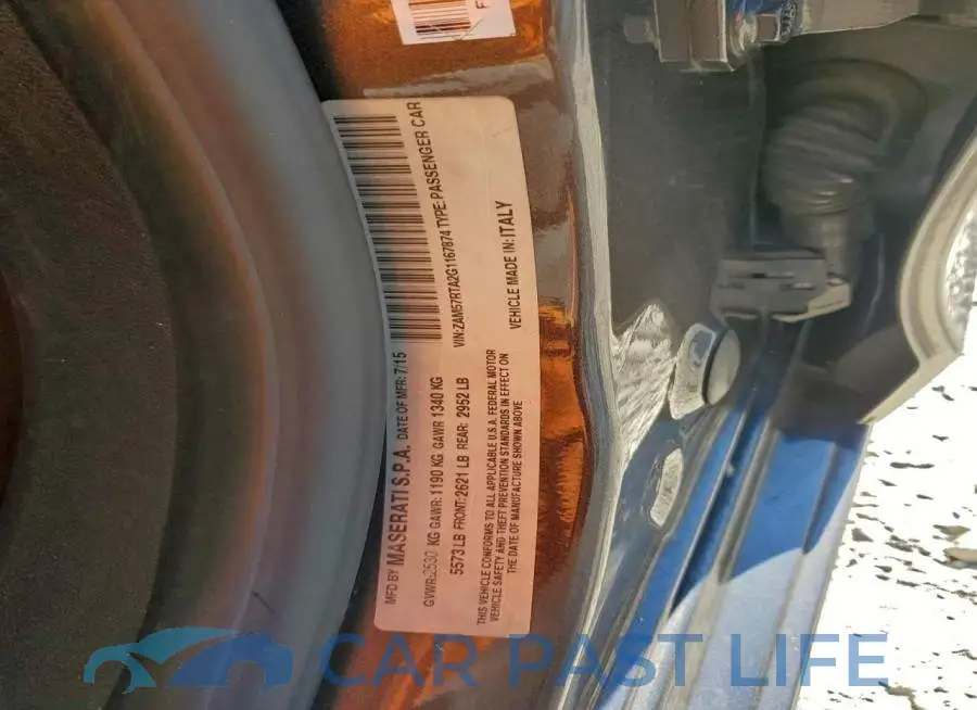 ZAM57RTA2G1167874# 12