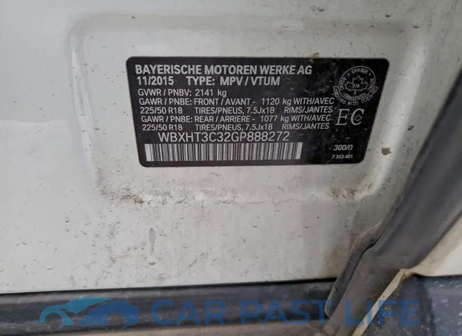 WBXHT3C32GP888272# 13