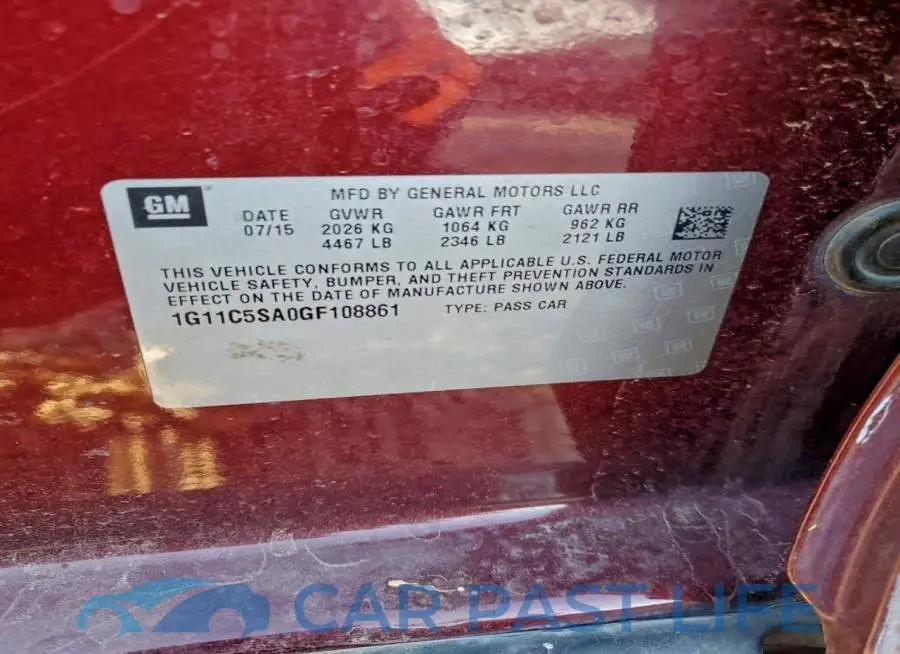 1G11C5SA0GF108861# 13