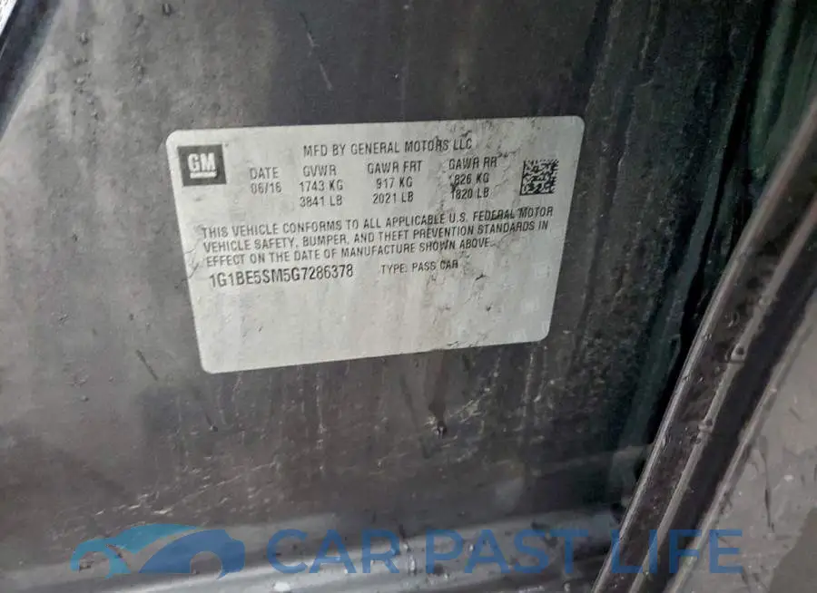 1G1BE5SM5G7286378# 12