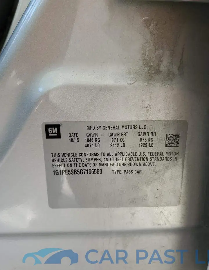 1G1PE5SB5G7196569# 12