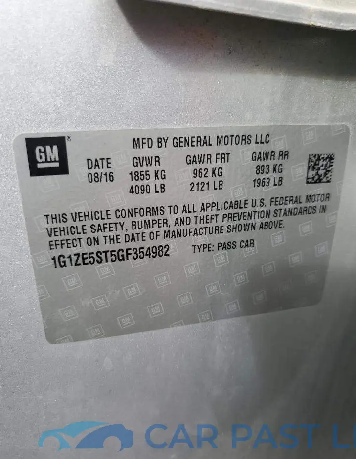 1G1ZE5ST5GF354982# 12