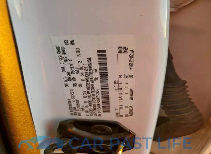 1FTEW1EF3GKF12504# 12