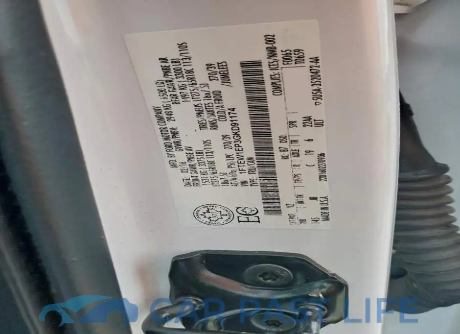 1FTEW1EP3GKD91174# 12
