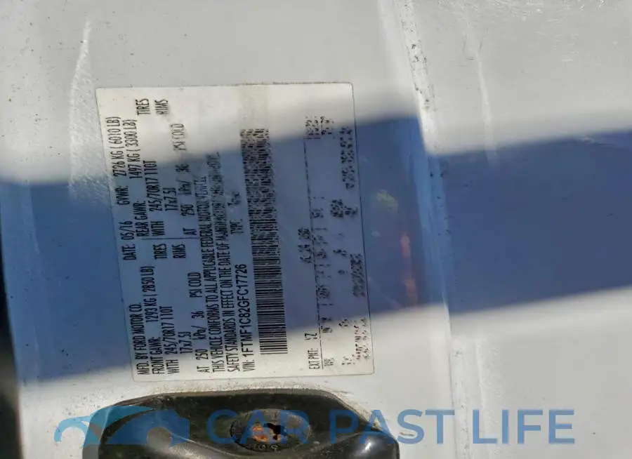 1FTMF1C82GFC17726# 12