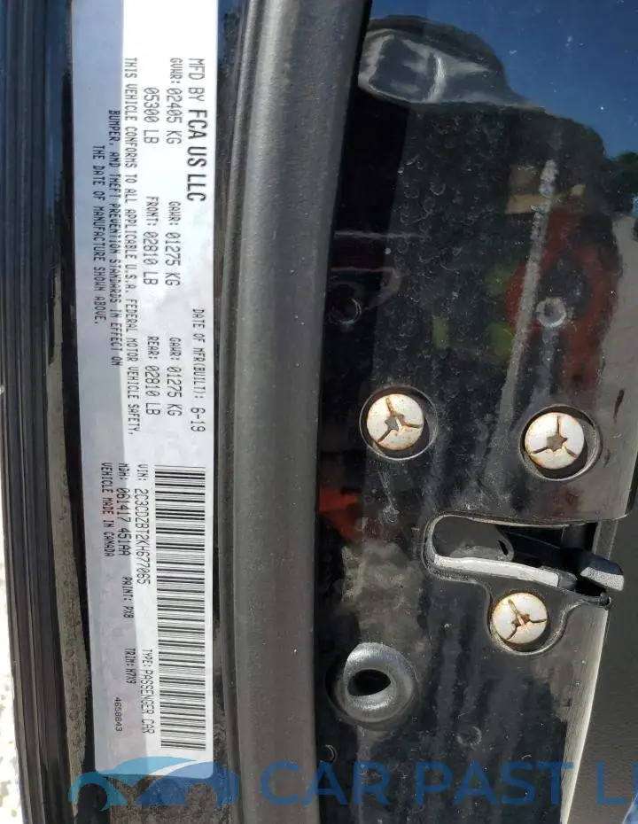 2C3CDZBT2KH677065# 13