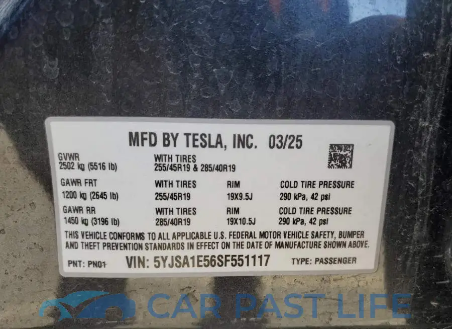5YJSA1E56SF551117# 13