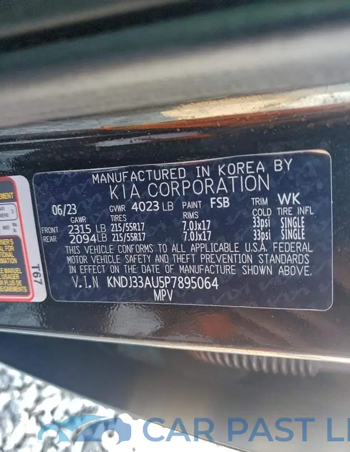 KNDJ33AU5P7895064# 12