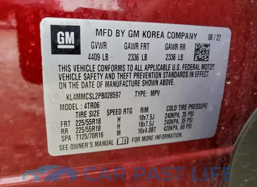 KL4MMCSL2PB028597# 13