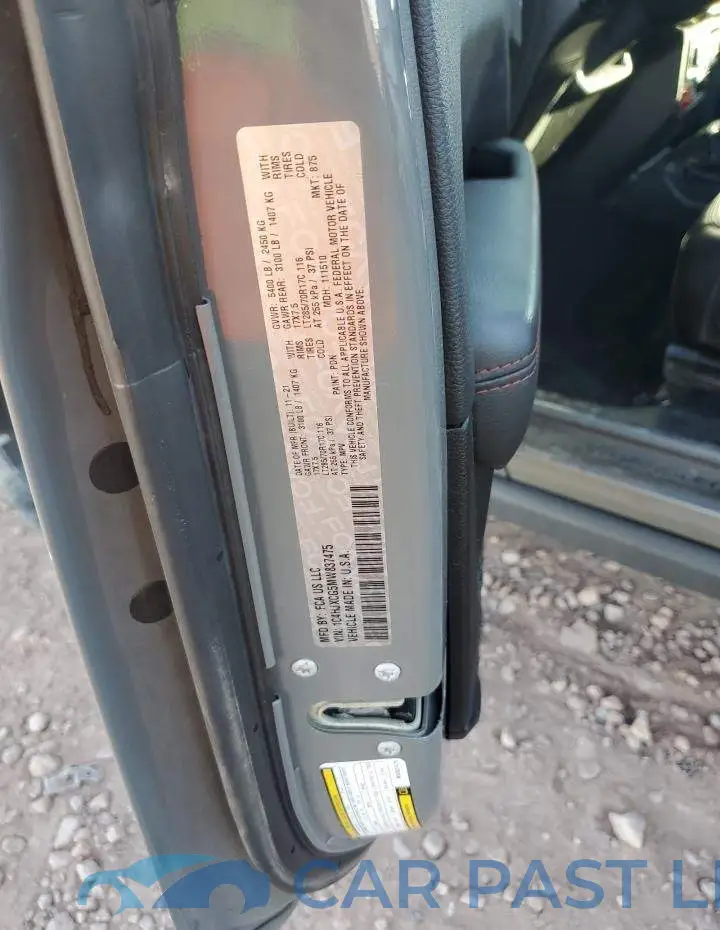 1C4HJXCG5MW837475# 12