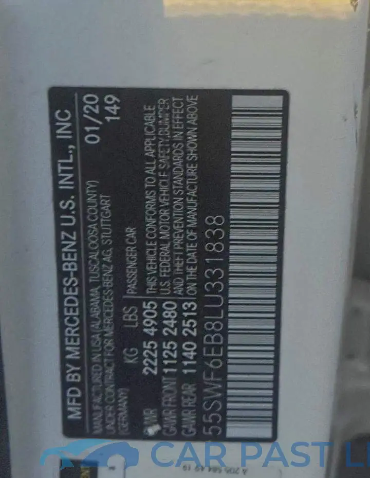 55SWF6EB8LU331838# 10