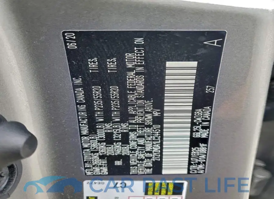 2T2YZMDA1LC244510# 14