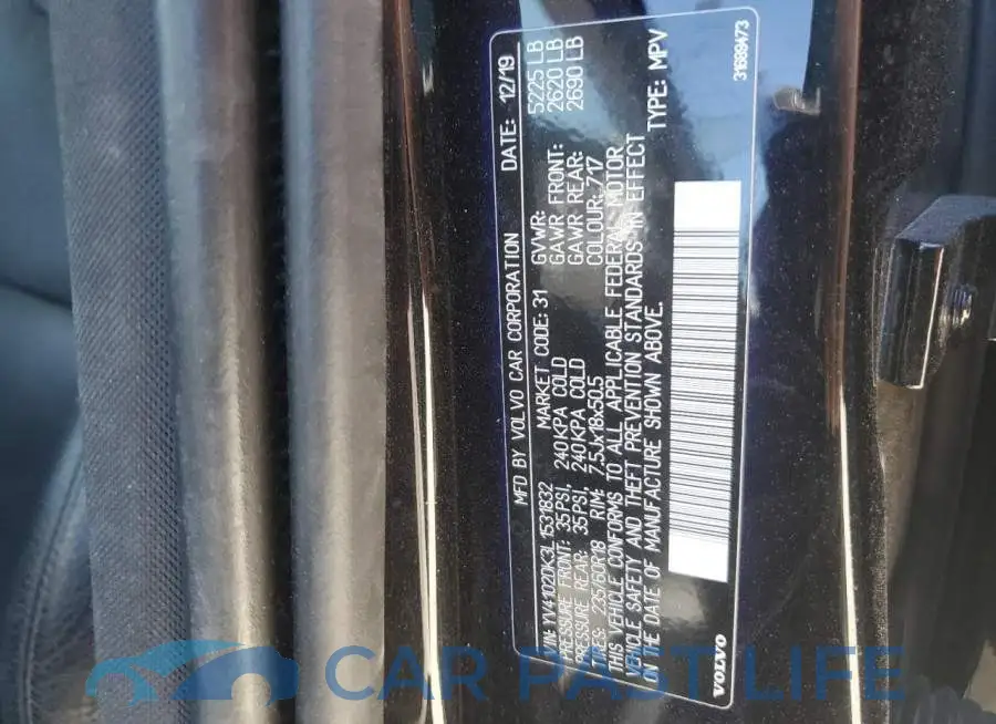 YV4102DK3L1531832# 14