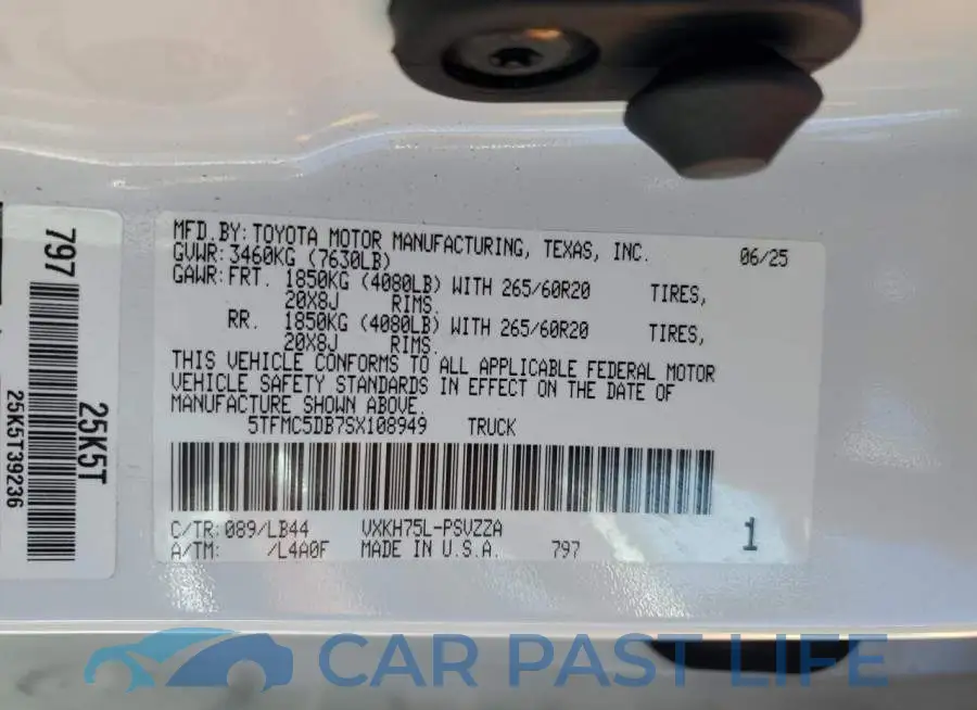 5TFMC5DB7SX108949# 12