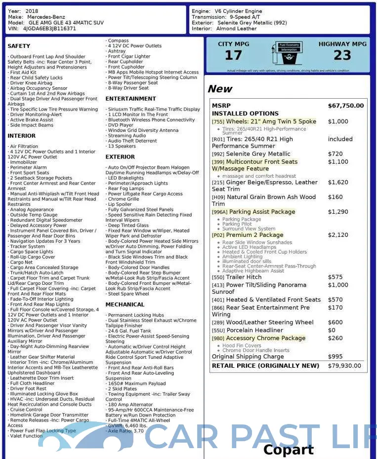 4JGDA6EB3JB116371# 10