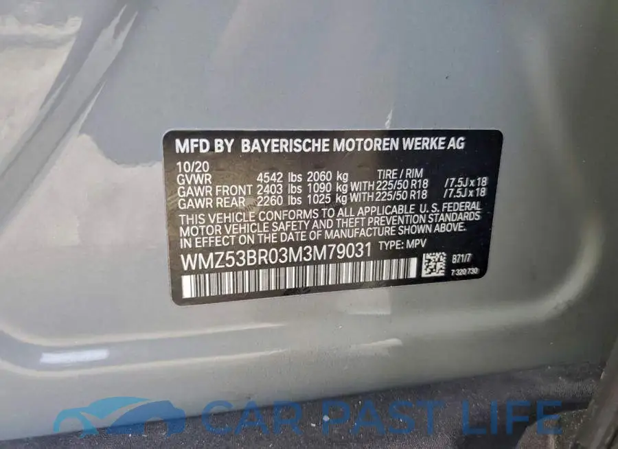 WMZ53BR03M3M79031# 12