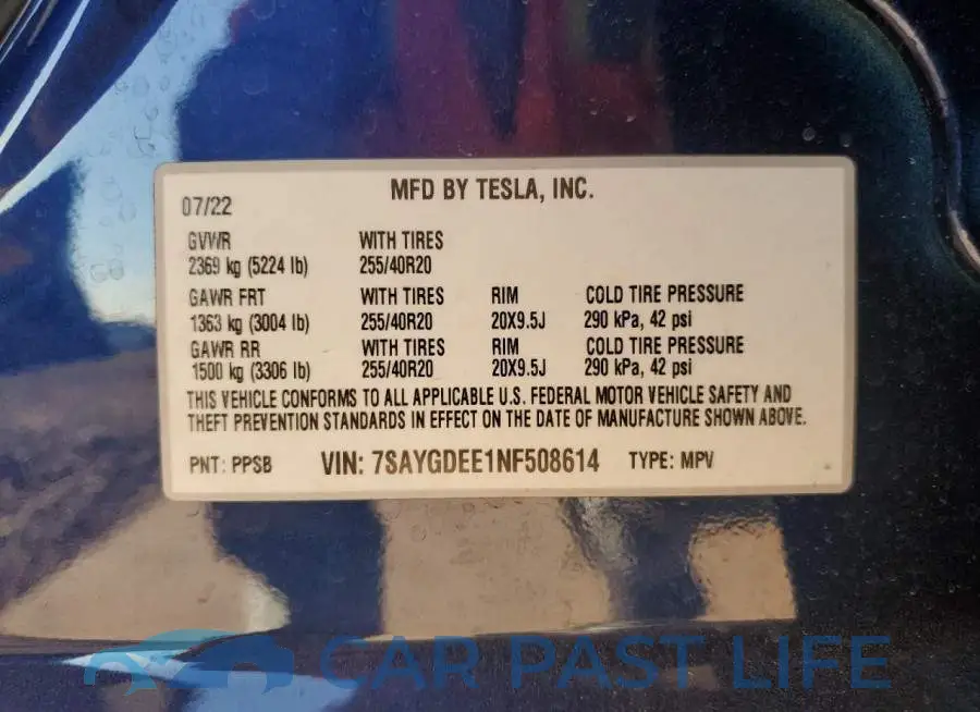 7SAYGDEE1NF508614# 13