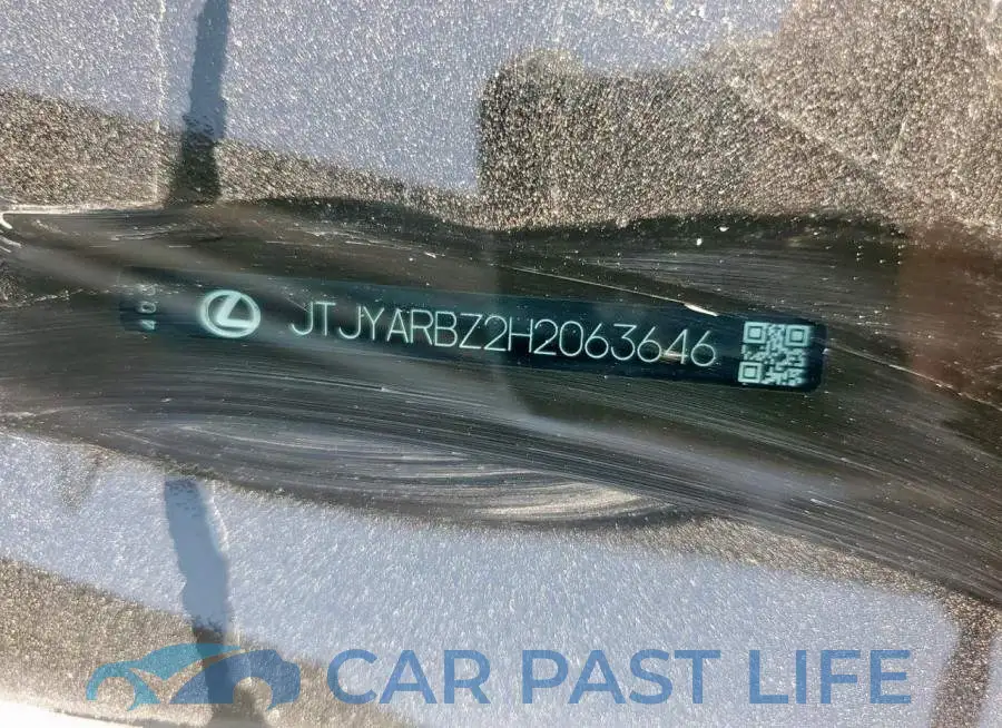 JTJYARBZ2H2063646# 13