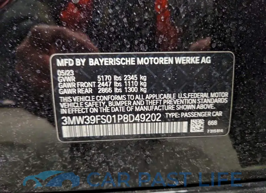 3MW39FS01P8D49202# 12