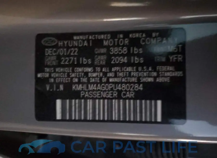 KMHLM4AG0PU480284# 13