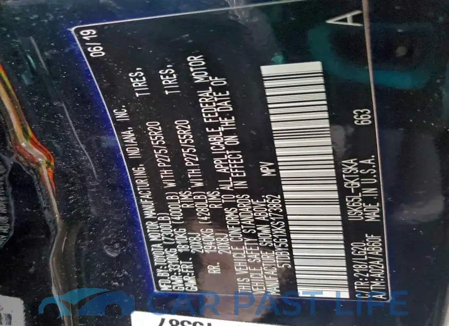 5TDBY5G1XKS173862# 13