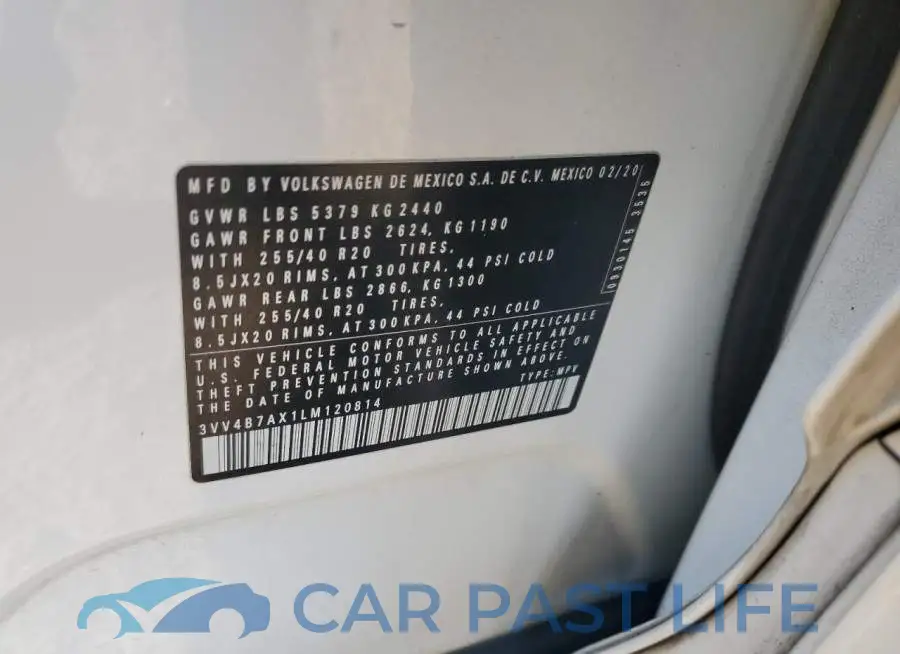 3VV4B7AX1LM120814# 13