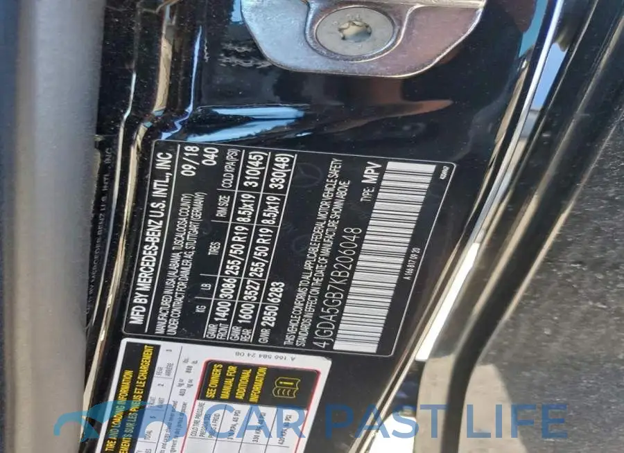 4JGDA5GB7KB206048# 13