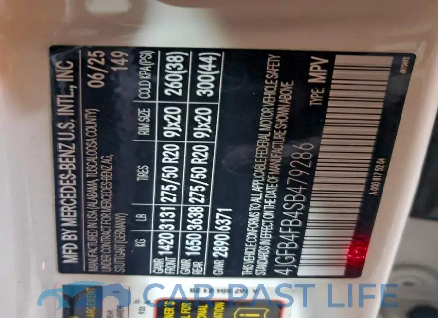4JGFB4FB4SB479286# 13
