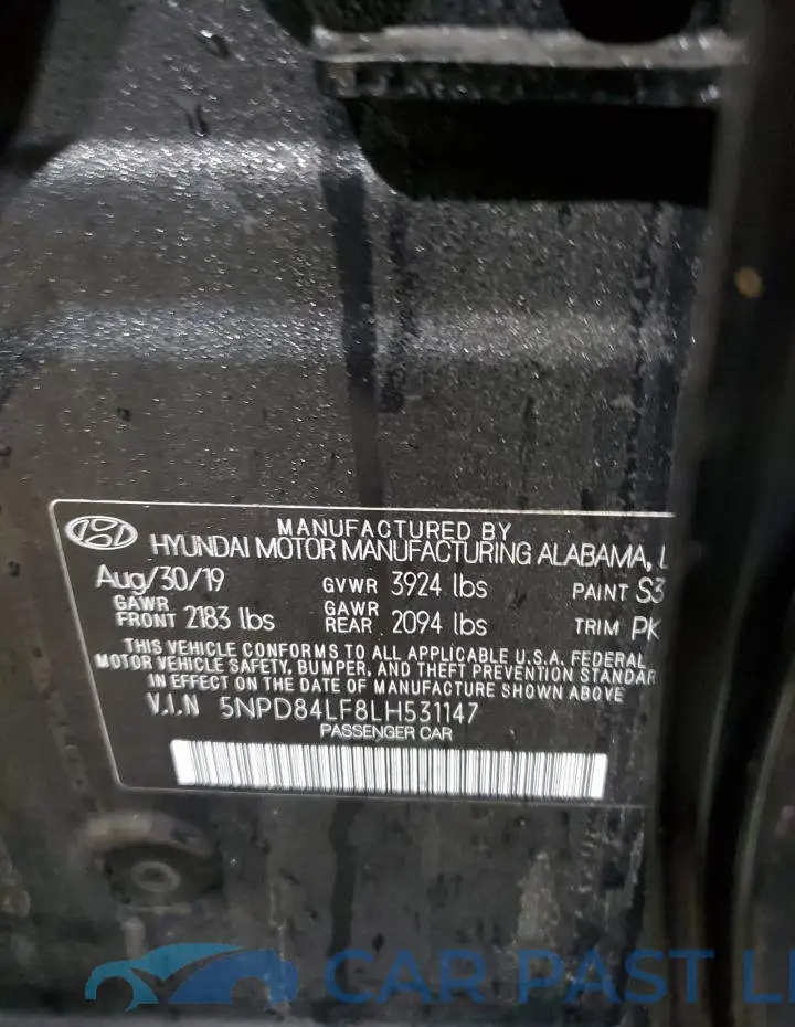 5NPD84LF8LH531147# 13
