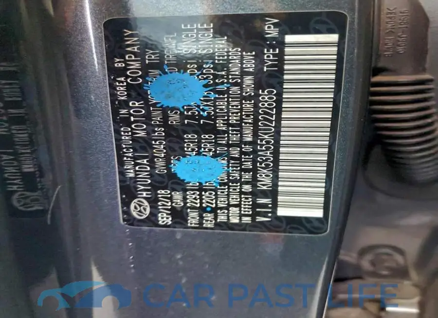 KM8K53A55KU222885# 13
