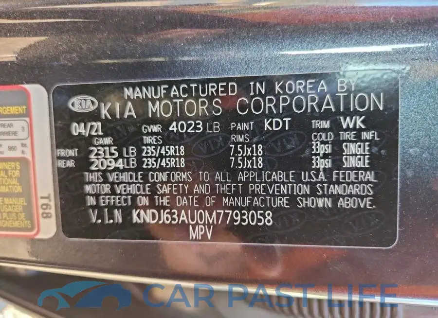 KNDJ63AU0M7793058# 12