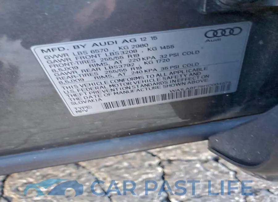 WA1LABF75HD004974# 13