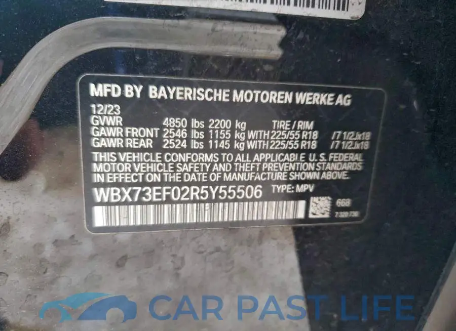 WBX73EF02R5Y55506# 13
