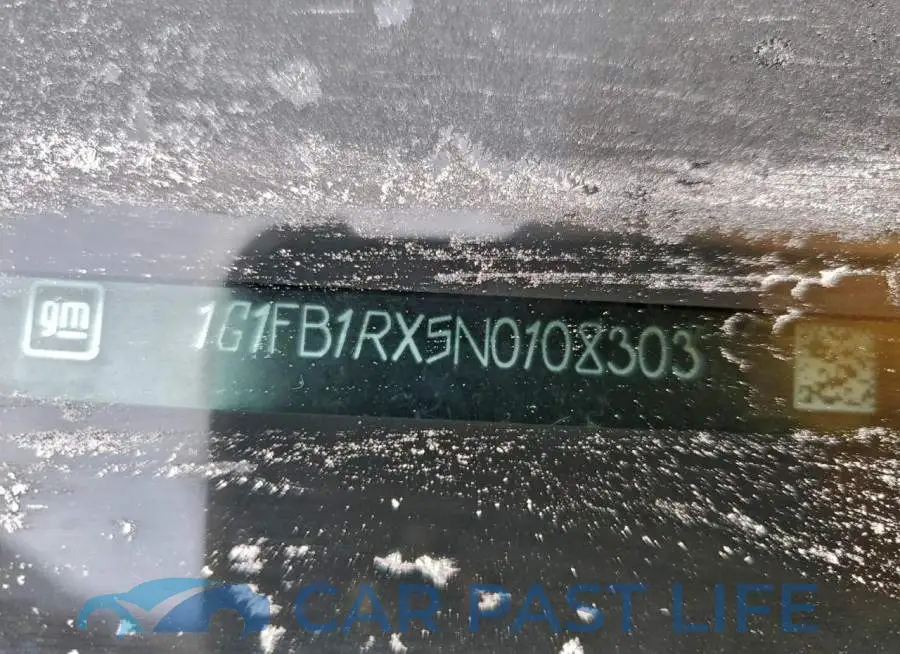 1G1FB1RX5N0108303# 12