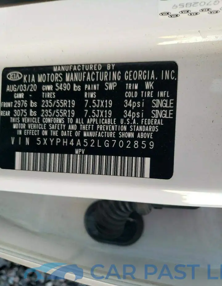 5XYPH4A52LG702859# 14