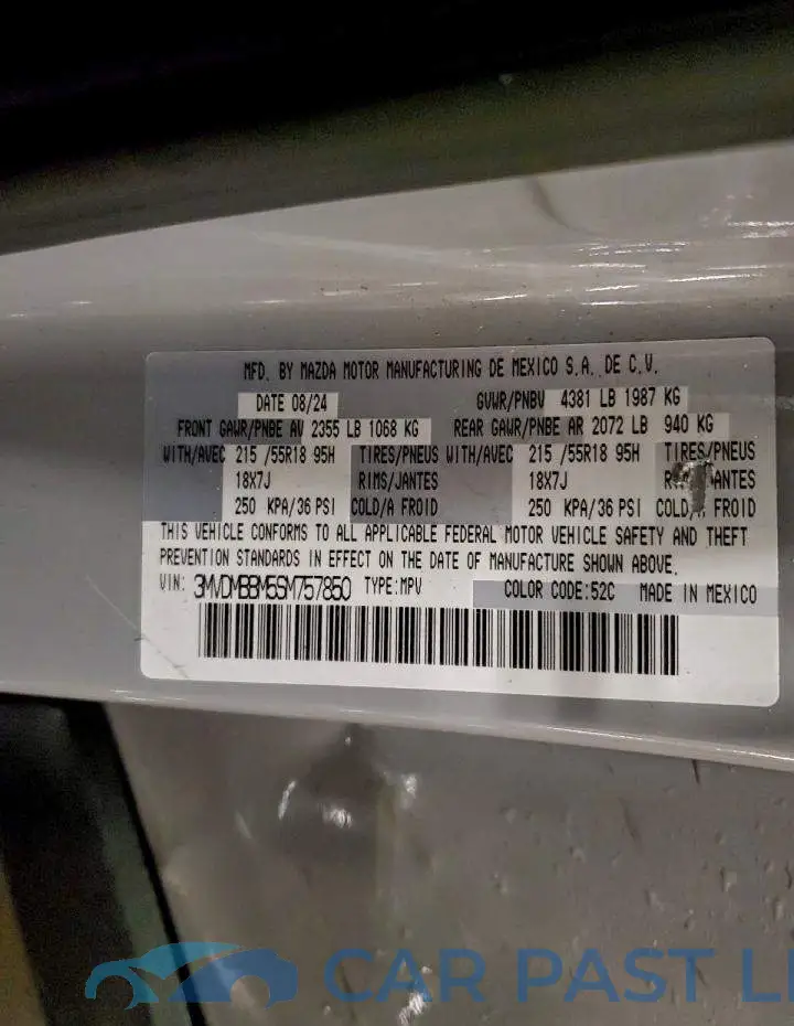 3MVDMBBM5SM757850# 13